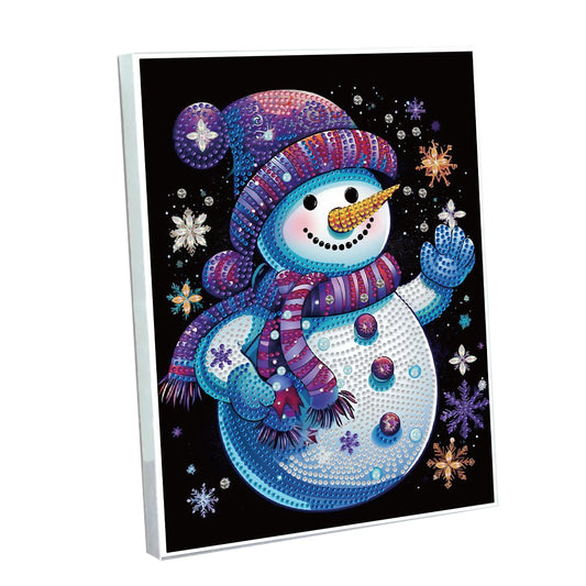 Snowman Special Shaped Diamond Painting Diary Book A5 Diamond Painting Notebooks