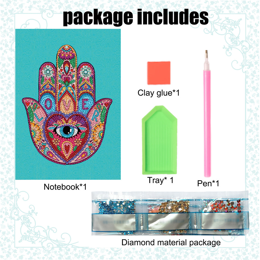 Snowman Special Shaped Diamond Painting Diary Book A5 Diamond Painting Notebooks