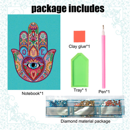 Snowman Special Shaped Diamond Painting Diary Book A5 Diamond Painting Notebooks