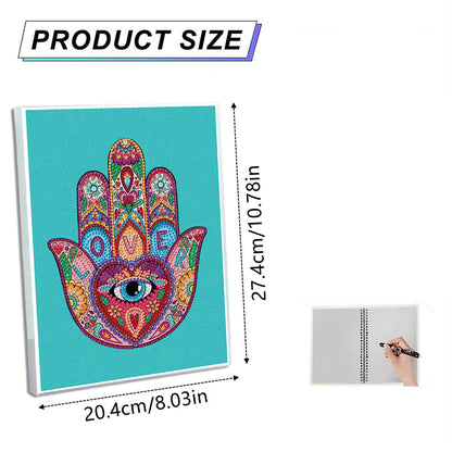 Snowman Special Shaped Diamond Painting Diary Book A5 Diamond Painting Notebooks