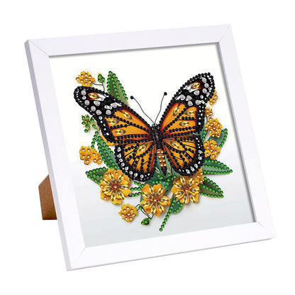 Butterfly - Special Shaped Drill Diamond Painting 18*18CM