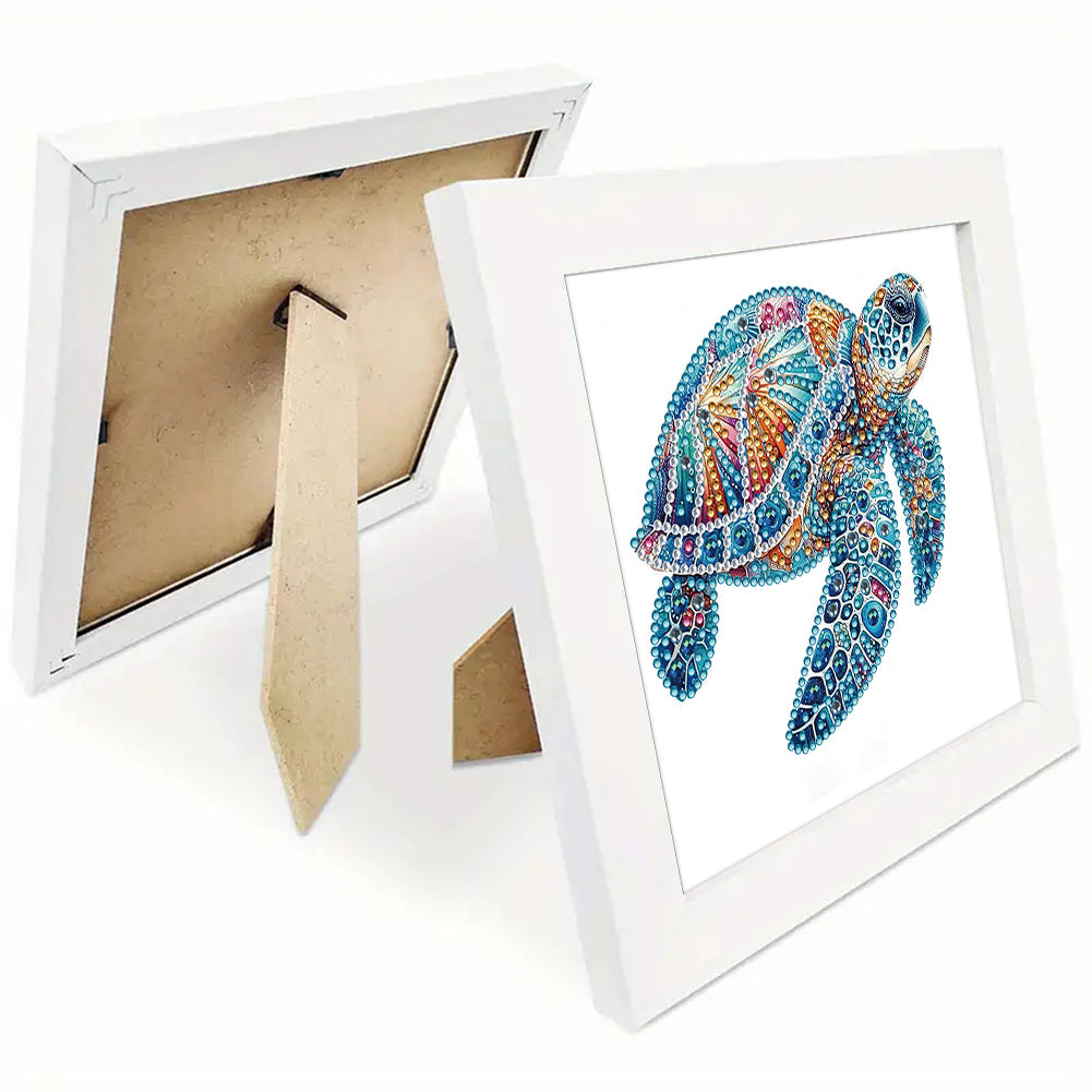 Sea Turtle - Special Shaped Drill Diamond Painting 18*18CM