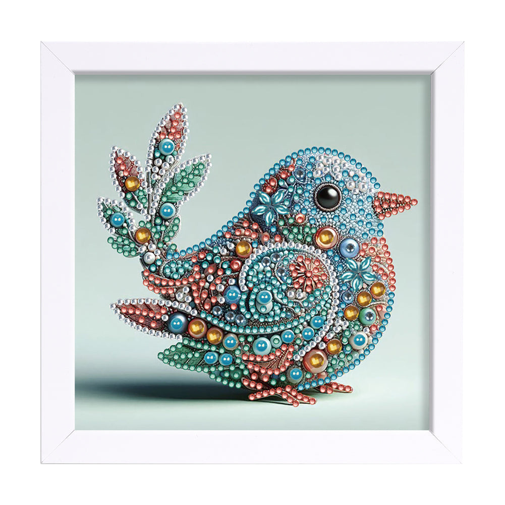 Little Bird - Special Shaped Drill Diamond Painting 18*18CM