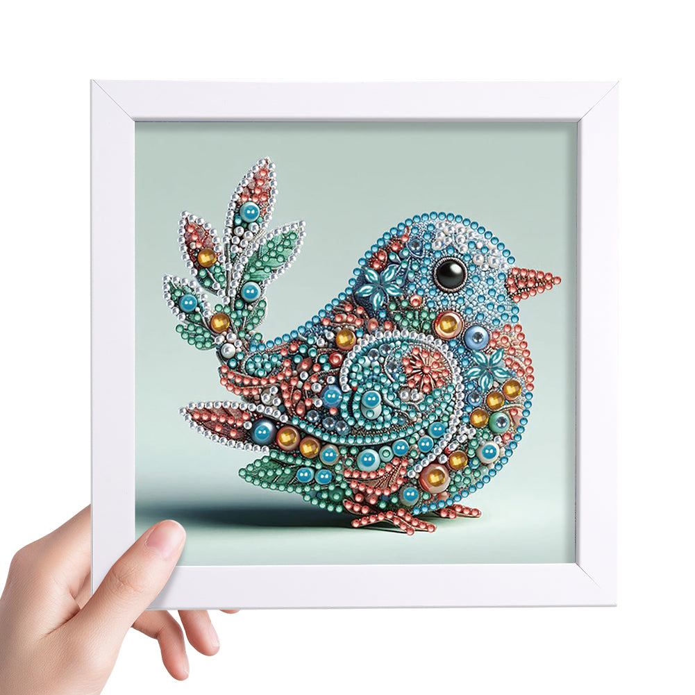 Little Bird - Special Shaped Drill Diamond Painting 18*18CM