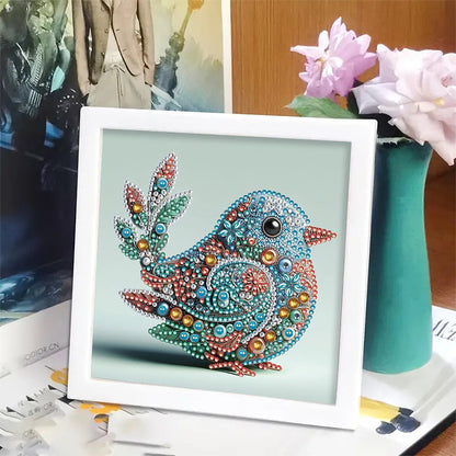Little Bird - Special Shaped Drill Diamond Painting 18*18CM