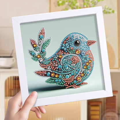 Little Bird - Special Shaped Drill Diamond Painting 18*18CM
