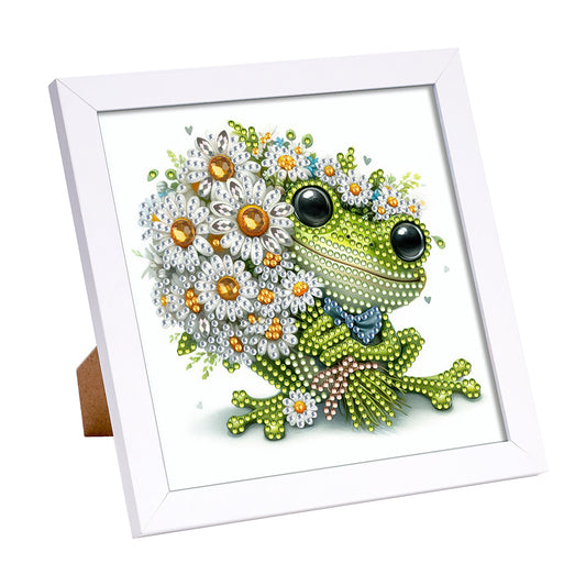 Frog - Special Shaped Drill Diamond Painting 18*18CM