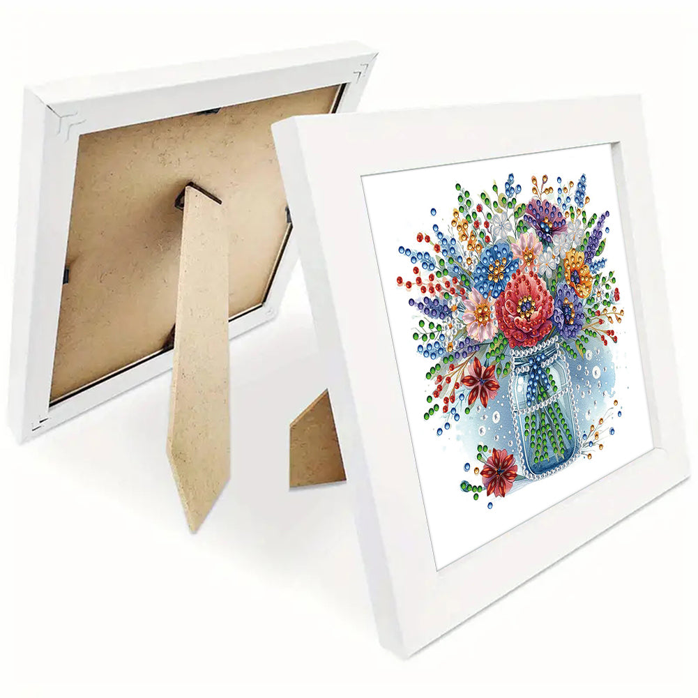 Vase - Special Shaped Drill Diamond Painting 18*18CM