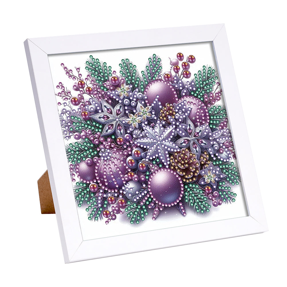 Christmas Decoration - Special Shaped Drill Diamond Painting 18*18CM