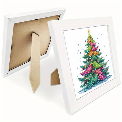 Christmas Tree - Special Shaped Drill Diamond Painting 18*18CM