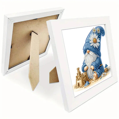 Sand Castle Gnome - Special Shaped Drill Diamond Painting 18*18CM