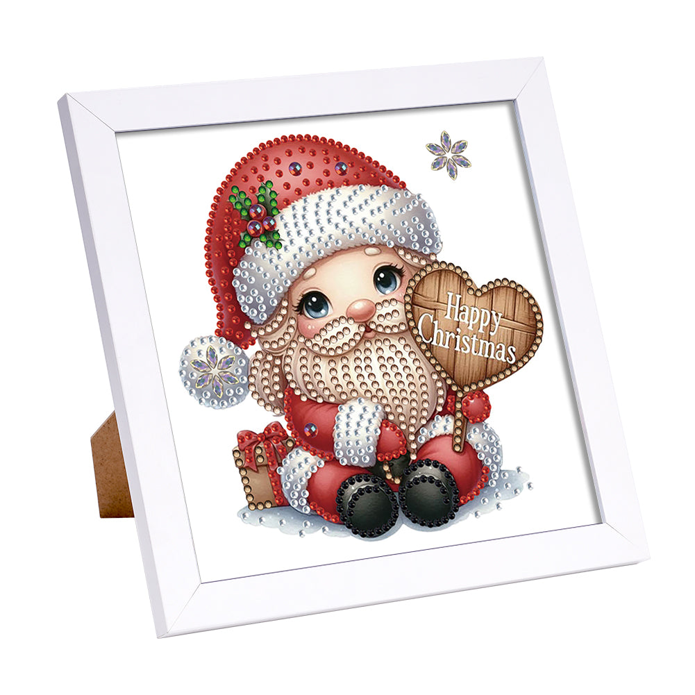 Santa Claus - Special Shaped Drill Diamond Painting 18*18CM