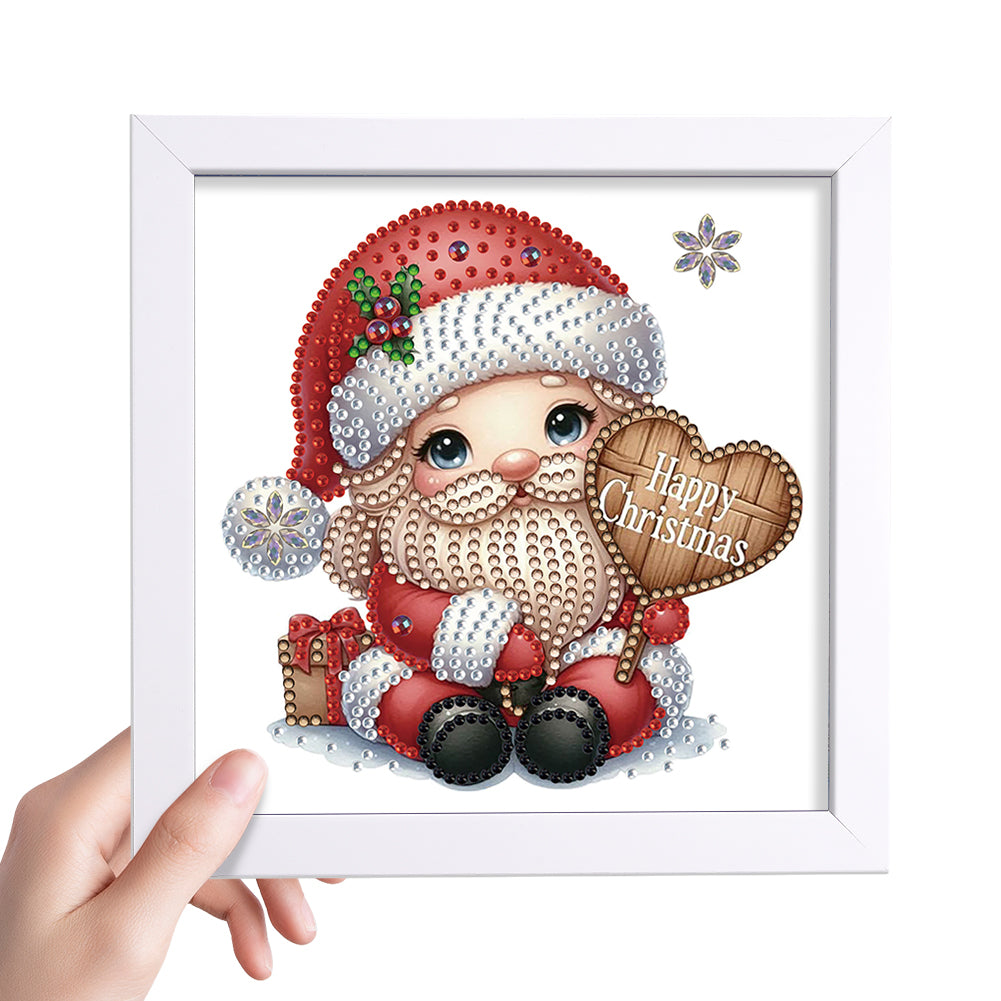 Santa Claus - Special Shaped Drill Diamond Painting 18*18CM