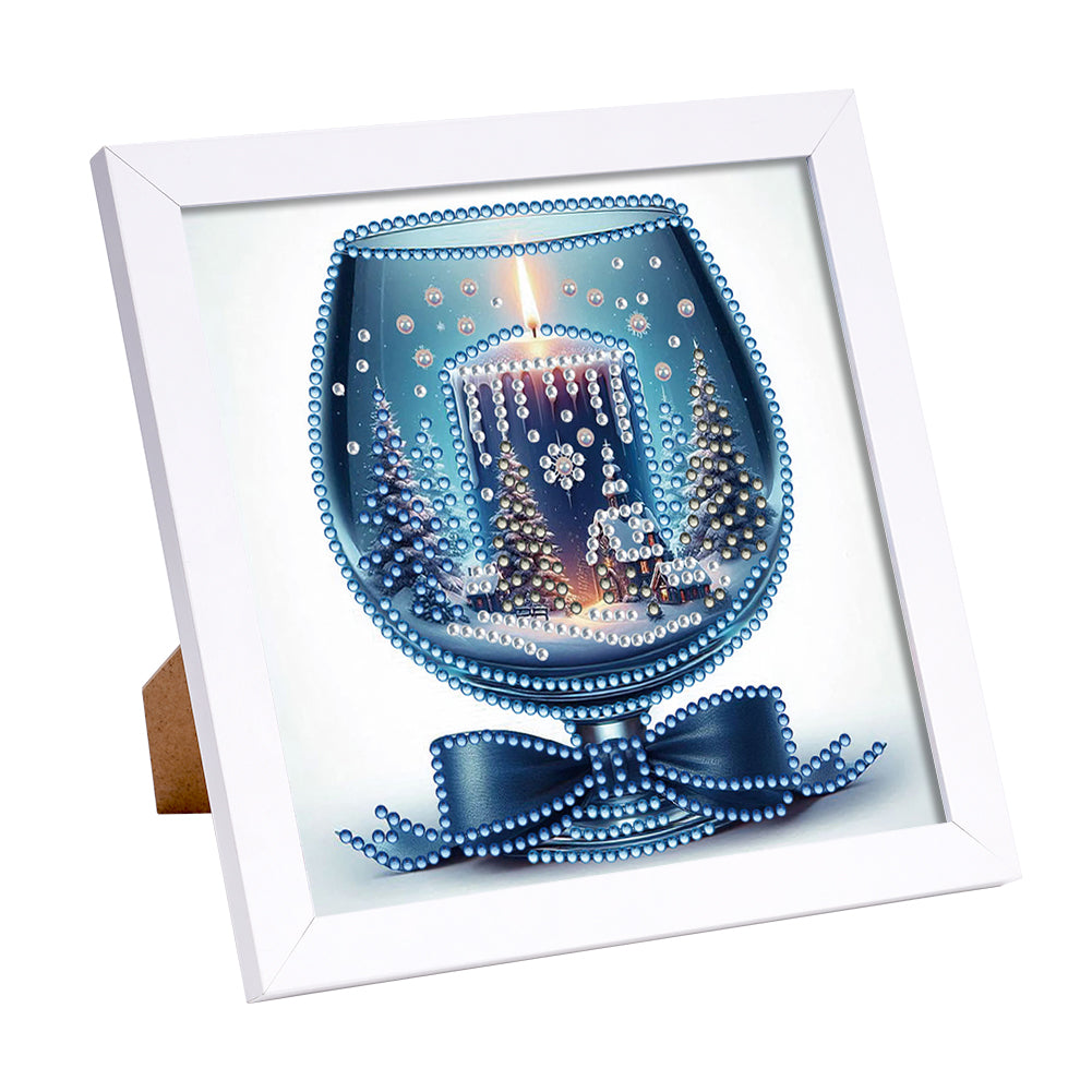 Cup Candle - Special Shaped Drill Diamond Painting 18*18CM