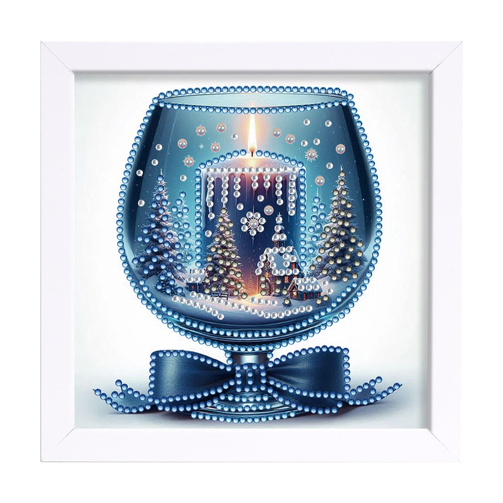 Cup Candle - Special Shaped Drill Diamond Painting 18*18CM