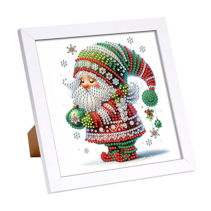 Christmas Gnome - Special Shaped Drill Diamond Painting 18*18CM