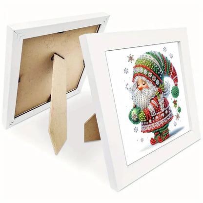 Christmas Gnome - Special Shaped Drill Diamond Painting 18*18CM