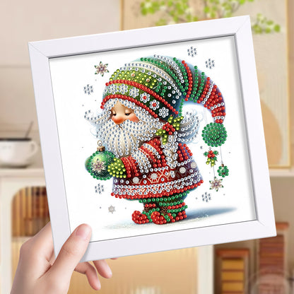 Christmas Gnome - Special Shaped Drill Diamond Painting 18*18CM