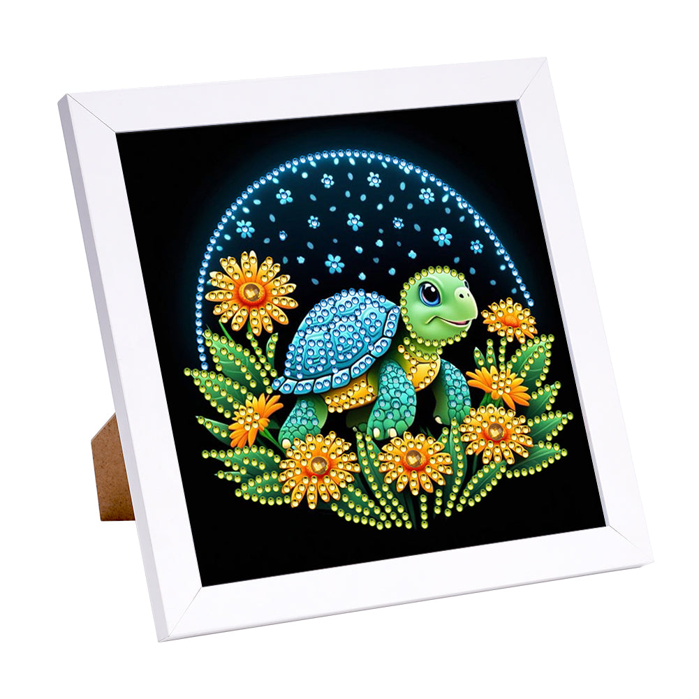 Sea Turtle - Special Shaped Drill Diamond Painting 18*18CM