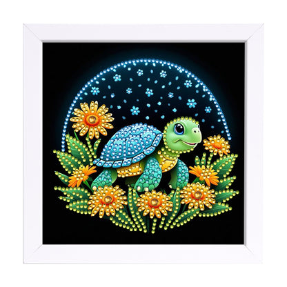 Sea Turtle - Special Shaped Drill Diamond Painting 18*18CM
