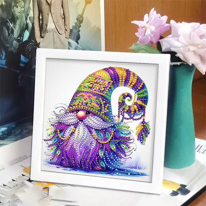 Bearded Gnome - Special Shaped Drill Diamond Painting 18*18CM