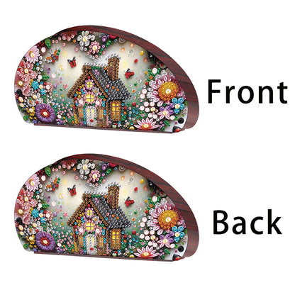 Wooden Animals DIY Rhinestones Storage Holder Diamond Painting Organizer Rack