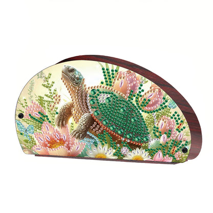 Wooden Animals DIY Rhinestones Storage Holder Diamond Painting Organizer Rack
