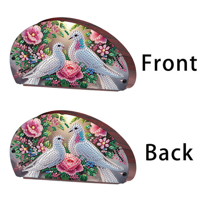 Wooden Animals DIY Rhinestones Storage Holder Diamond Painting Organizer Rack