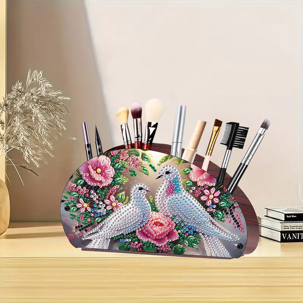 Wooden Animals DIY Rhinestones Storage Holder Diamond Painting Organizer Rack
