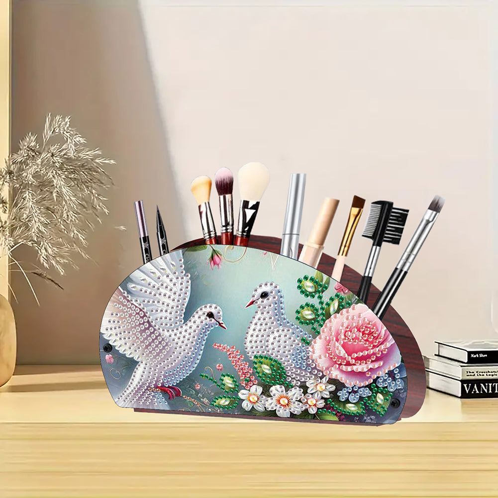 Wooden Animals DIY Rhinestones Storage Holder Diamond Painting Organizer Rack