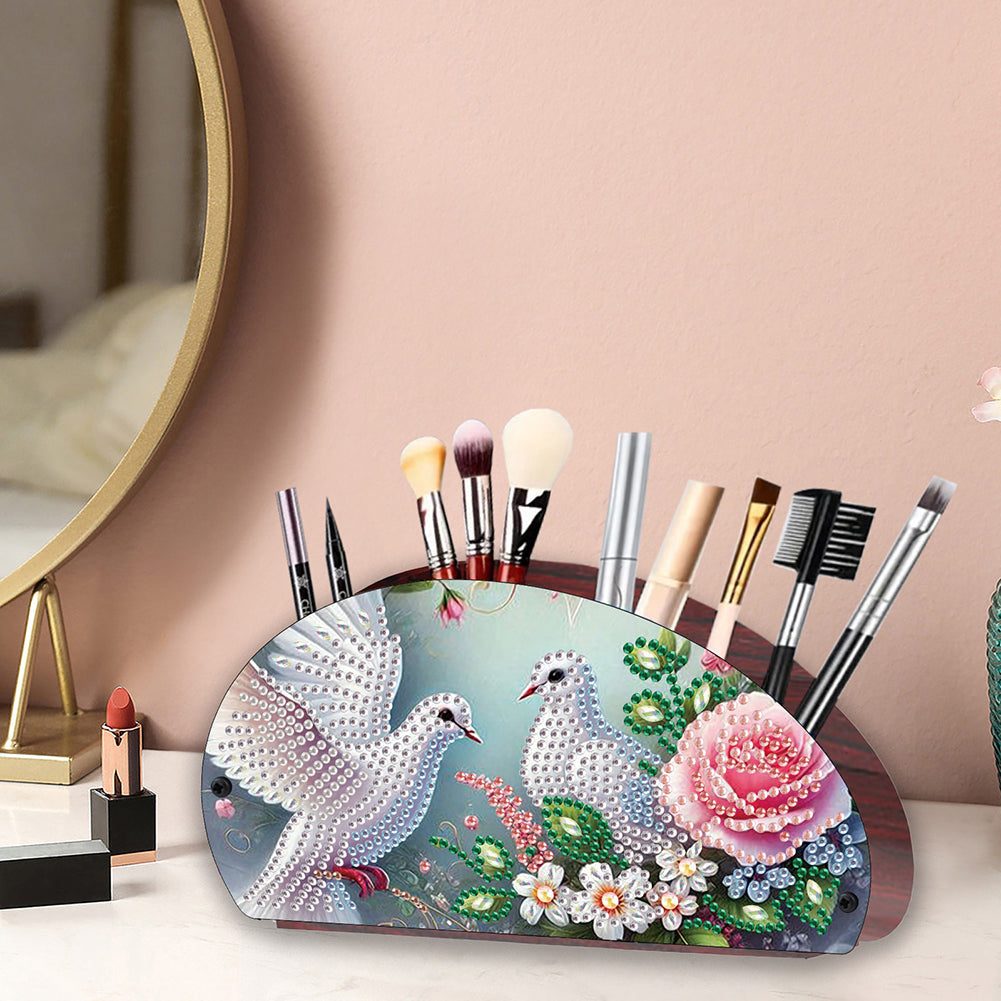 Wooden Animals DIY Rhinestones Storage Holder Diamond Painting Organizer Rack