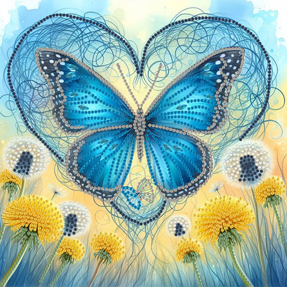 Butterfly - Special Shaped Drill Diamond Painting 30*30CM