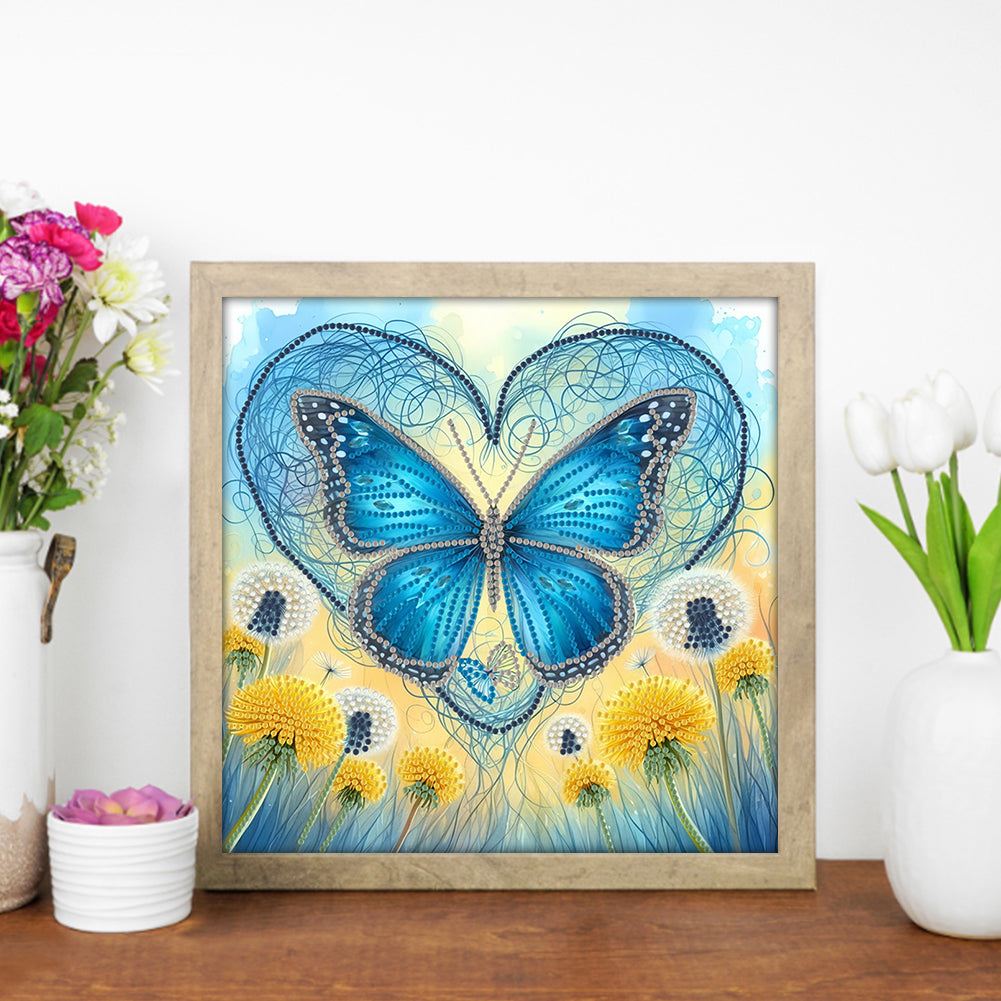 Butterfly - Special Shaped Drill Diamond Painting 30*30CM