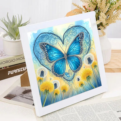 Butterfly - Special Shaped Drill Diamond Painting 30*30CM
