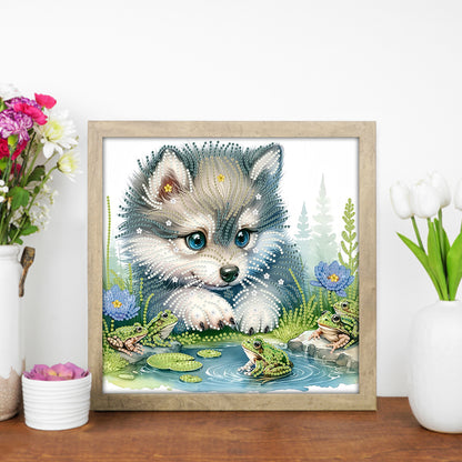 Wolf - Special Shaped Drill Diamond Painting 30*30CM