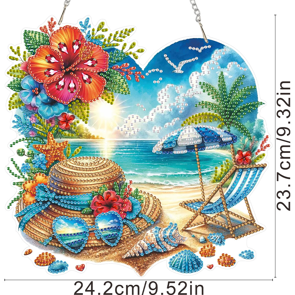 2D Flat DIY Diamond Art Pendant Diamond Painting Set Home Wall Decoration Crafts