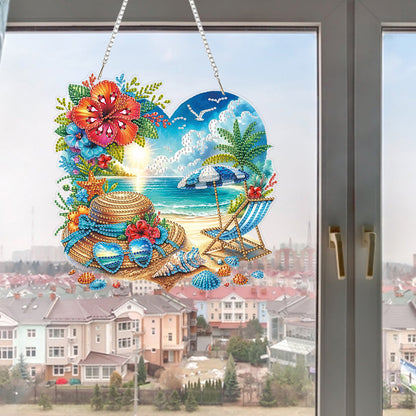 2D Flat DIY Diamond Art Pendant Diamond Painting Set Home Wall Decoration Crafts