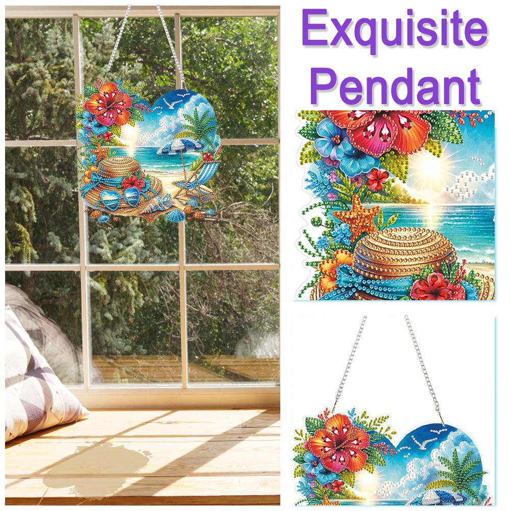 2D Flat DIY Diamond Art Pendant Diamond Painting Set Home Wall Decoration Crafts