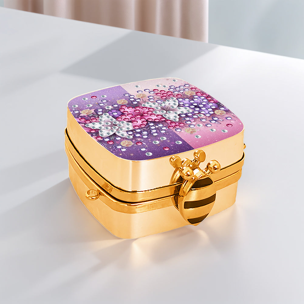 DIY Diamond Painting Small Shoulder Bag Portable Cosmetic Pouch Envelope Clutch