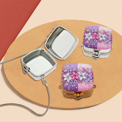 DIY Diamond Painting Small Shoulder Bag Portable Cosmetic Pouch Envelope Clutch