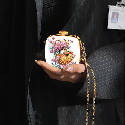 DIY Diamond Painting Small Shoulder Bag Portable Cosmetic Pouch Envelope Clutch