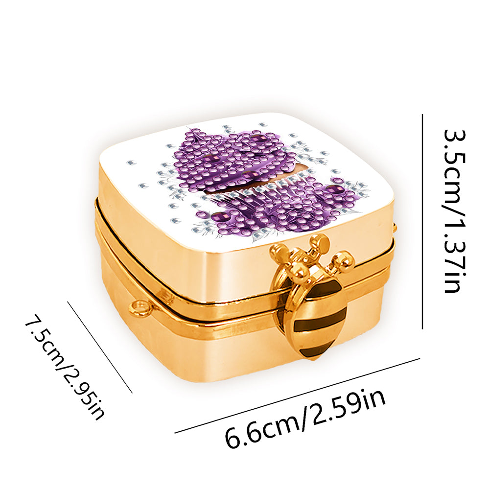 DIY Diamond Painting Small Shoulder Bag Portable Cosmetic Pouch Envelope Clutch