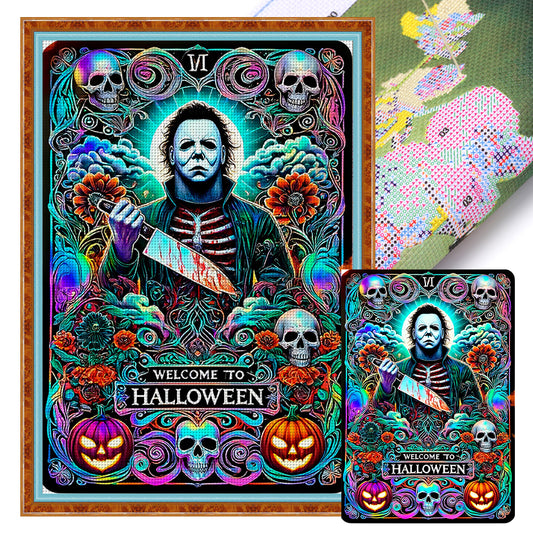 Halloween - 11CT Stamped Cross Stitch 45*65CM