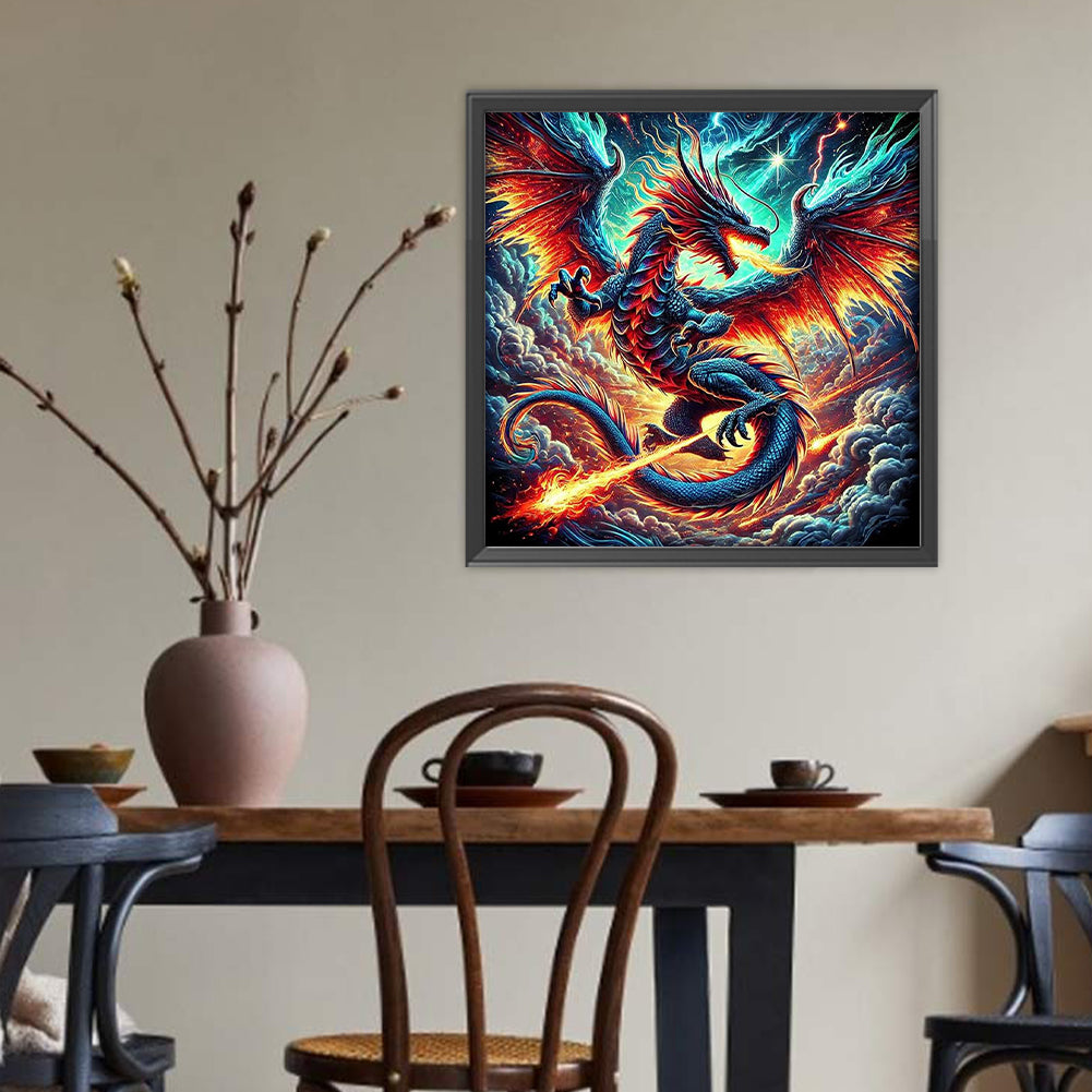 Dragon - Full Round Drill Diamond Painting 40*40CM