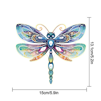 2pcs 2D Flat DIY Diamond Art Pendant Diamond Painting Set Wall Door Decoration