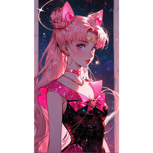Girl - 11CT Stamped Cross Stitch 40*70CM