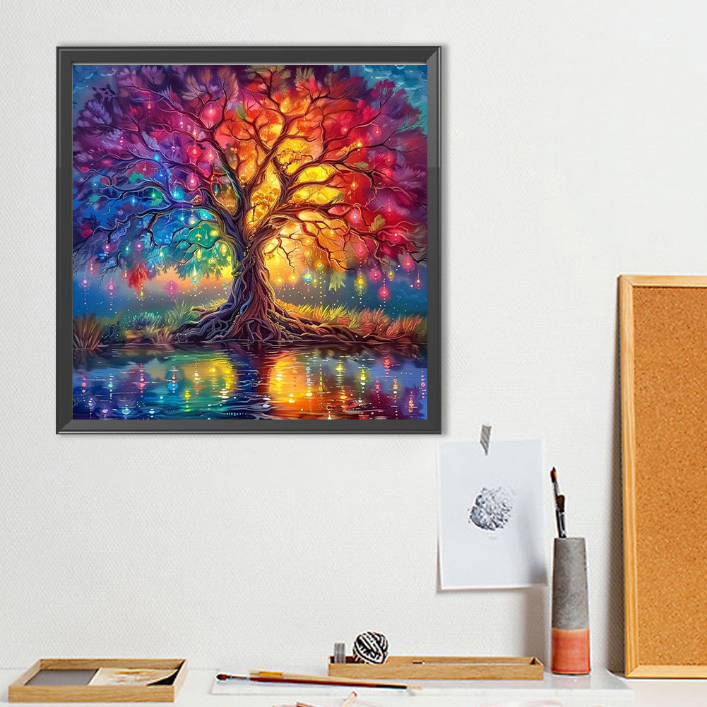 Dream Tree - Full Round Drill Diamond Painting 50*50CM