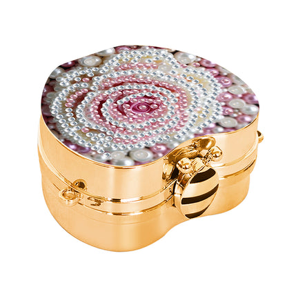 2Pcs Succulent Diamond Art Storage Case Rhinestone Jewelry Box 5D Diy Coin Purse
