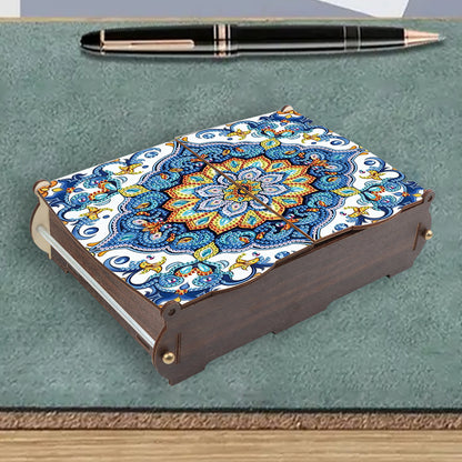 Diamond Painting Storage Box DIY 5D Diamond Painting Jewelry Box for Women Girls
