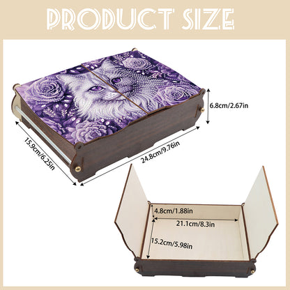 Diamond Painting Storage Box DIY 5D Diamond Painting Jewelry Box for Women Girls
